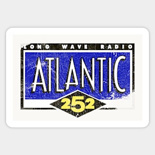 Defunct Atlantic 252 Radio Station Sticker